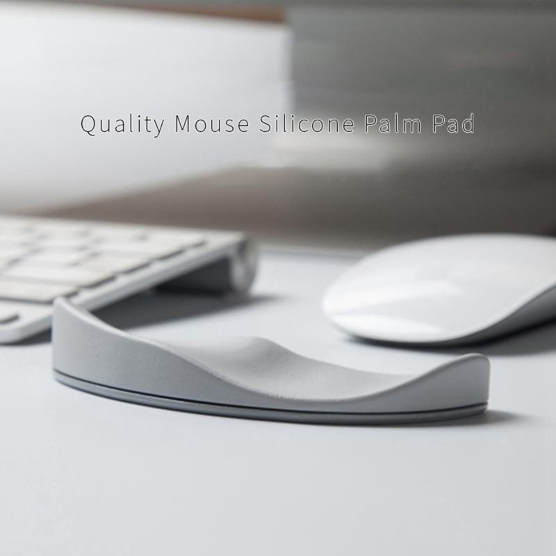Gaming Keyboard Ergonomic - Silicone Mouse Wrist Rest Soft Pad