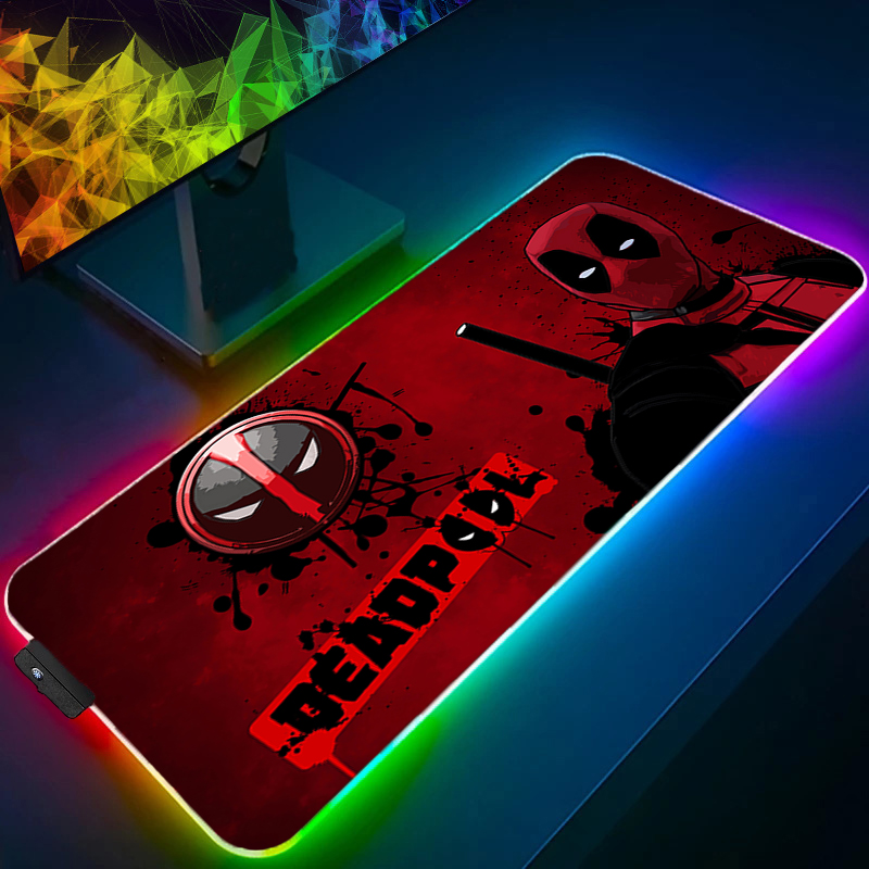 Gaming Keyboard Tactile - LED Mouse Pad Gaming Backlight Lock
