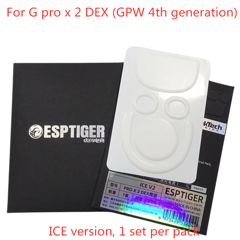 Logitech Mouse G Pro X Superlight - 1 Pack Original ESPTIGER Mouse Skates