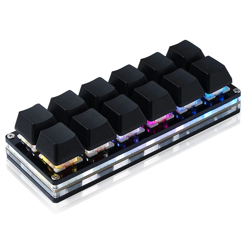 Gaming Keyboard 1 Hand - 12 Keys Mini Game Mechanical Gaming