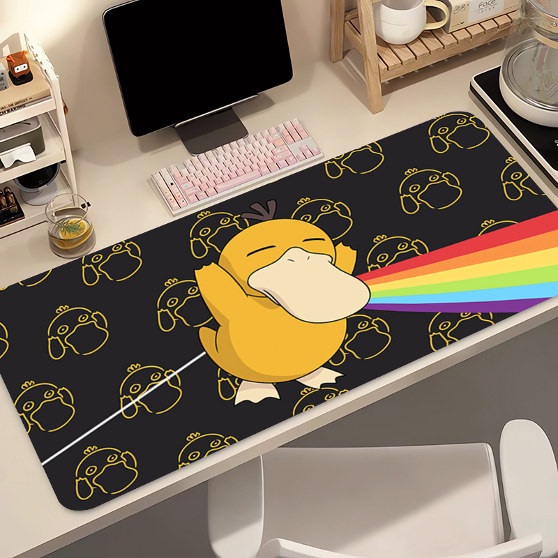 Gaming Keyboard Tactile - Natural Rubber Mouse Pad Pokemon Psyduck