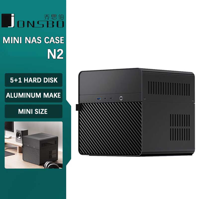 Aluminum Case 65 - JONSBO N2 NAS Aluminum Mini ITX