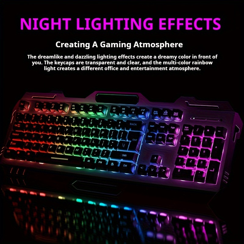 EWEADN GX80Z Gaming Membrane K - Gaming Keyboard Bundle recension och pris