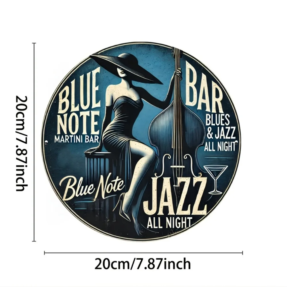 Blue Note Jazz Martini Bar Vin - Brass Weight Plate recension och pris