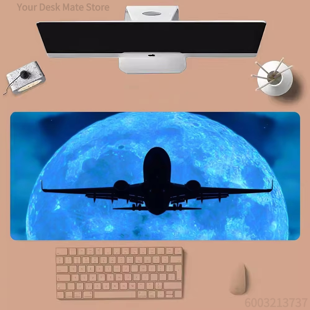 Aesthetic Airplane Silhouette  - Gaming Keyboard Blue recension och pris