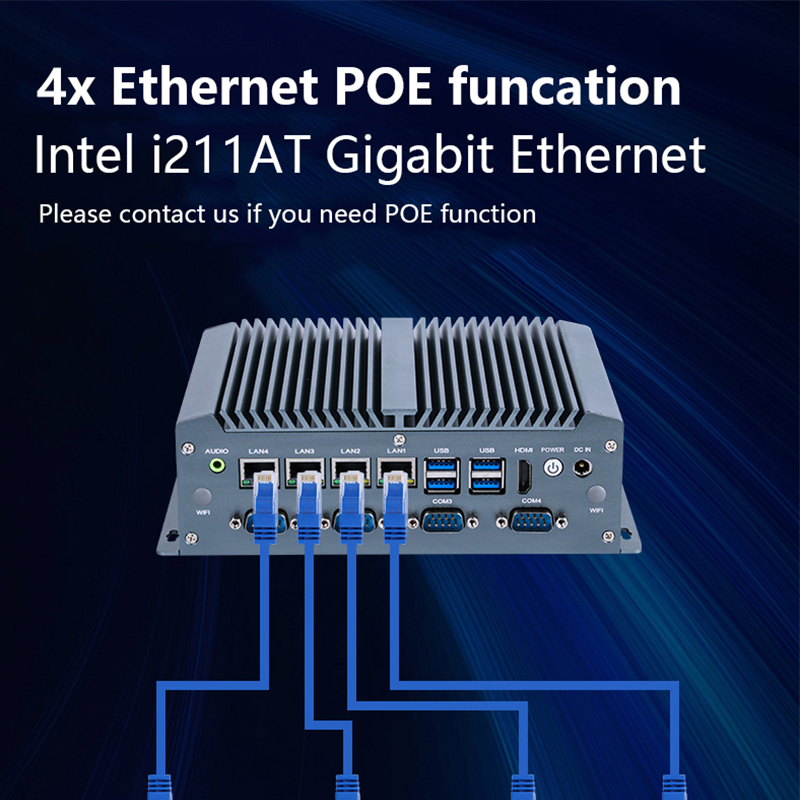 XCY X77 Fanless Industrial Min - Intel Cpu Core I7 recension och pris