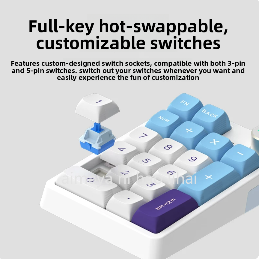 Kzzi K20 Mini Keypad Three Mod - Gaming Keyboard Bluetooth recension och pris