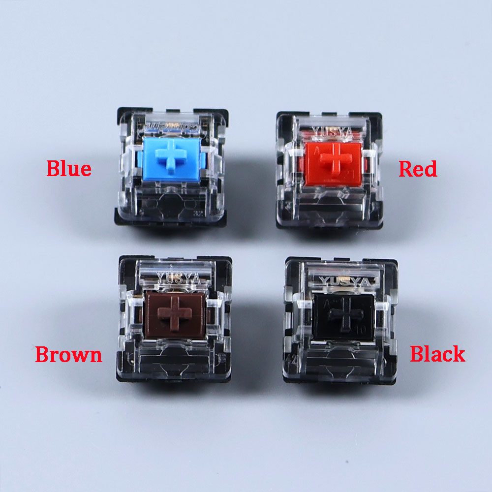 2Pin Clicky Linear Tactile Sil - Gaming Keyboard Blue recension och pris