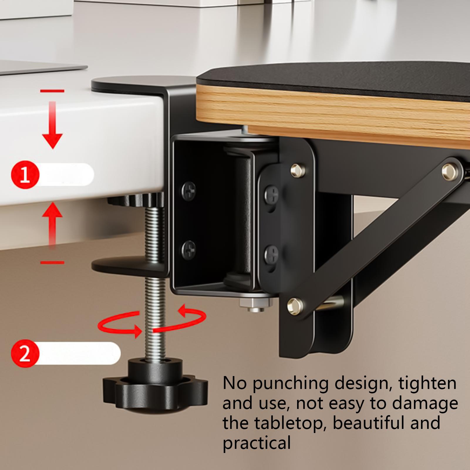 Computer Desk Arm Rest Pad Arm - Wrist Rest Wood recension och pris
