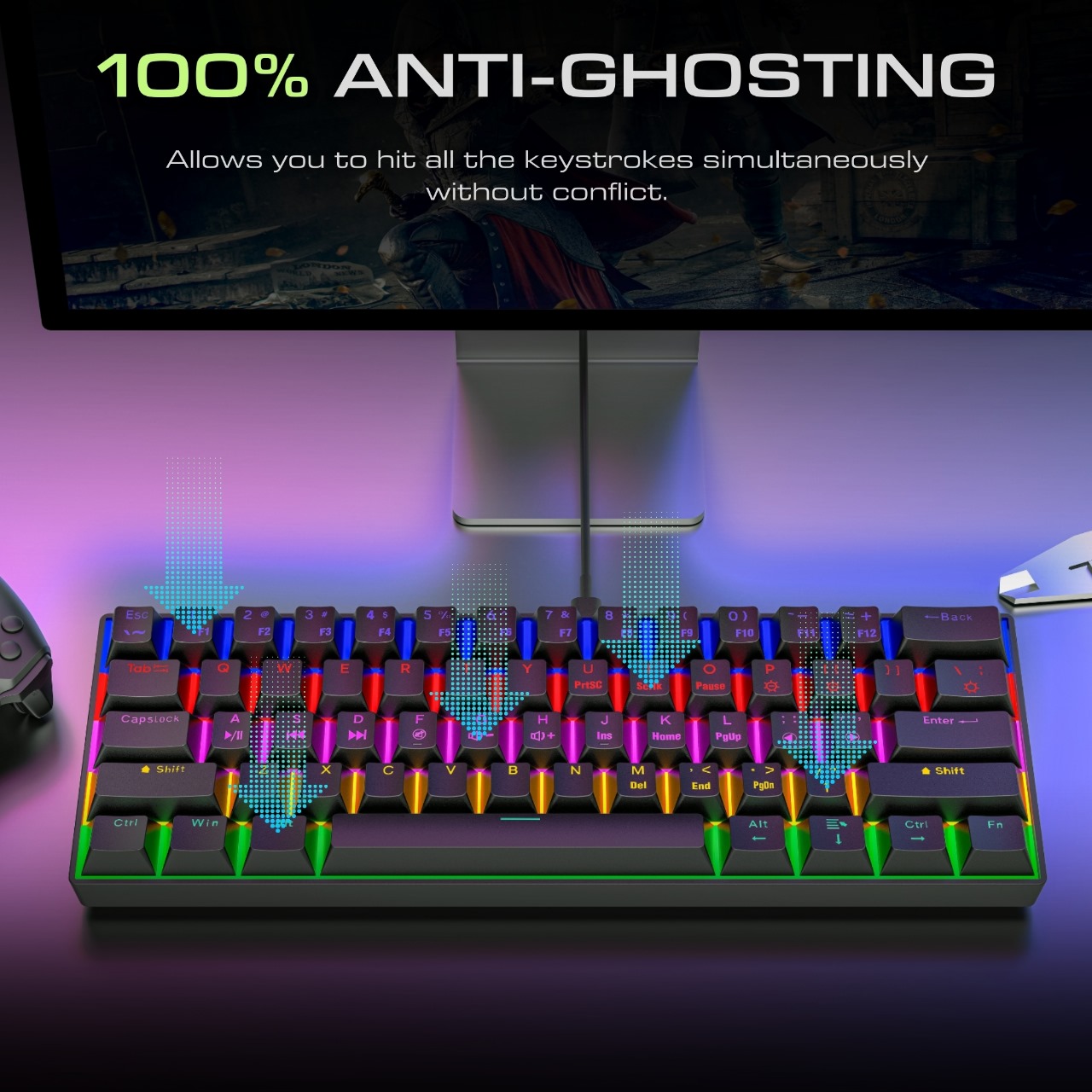 Best Selling 60 Percent Gaming - Gaming Keyboard Best recension och pris