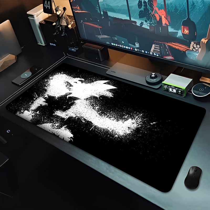 DBZ Black Anime Mouse Pad Drag - Gaming Keyboard Tactile recension och pris