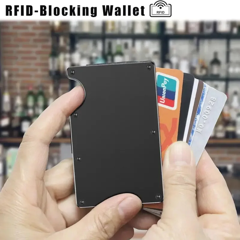 2026 New Slim RFID Protection  - Aluminum Case 65 recension och pris