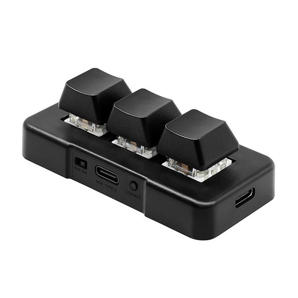 MK321-Pro Small Keyboard 3-key - Gaming Keyboard Blue Switches recension och pris