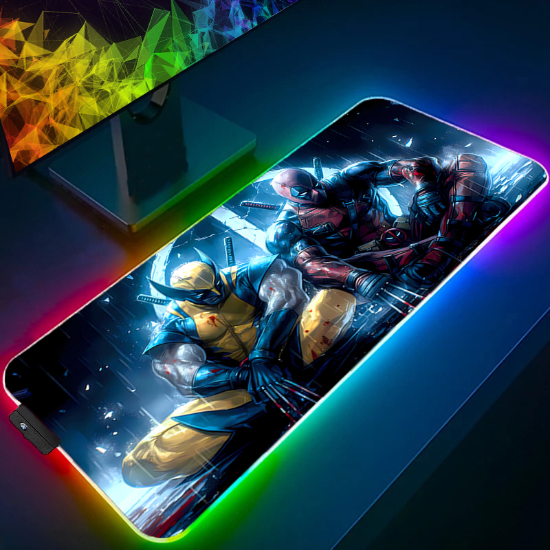 LED Mouse Pad Gaming Backlight - Gaming Keyboard Tactile recension och pris