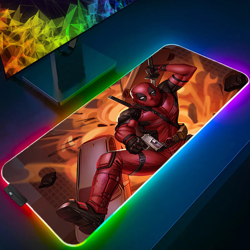 LED Mouse Pad Gaming Backlight - Gaming Keyboard Tactile recension och pris