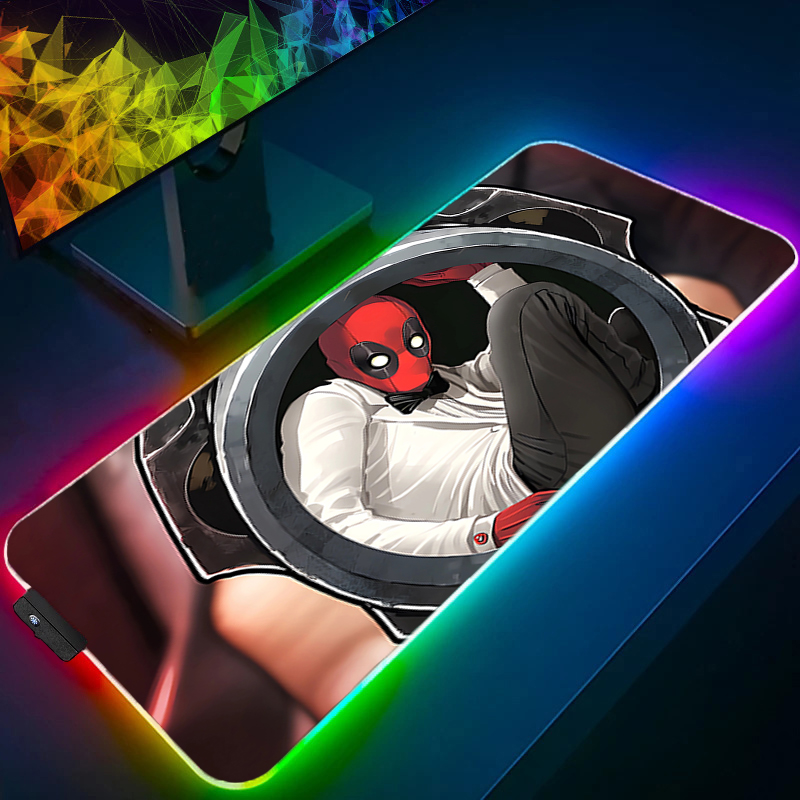 LED Mouse Pad Gaming Backlight - Gaming Keyboard Tactile recension och pris