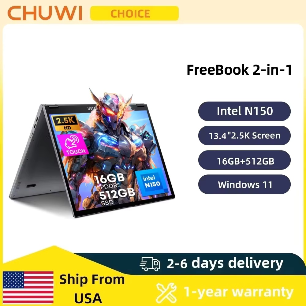 CHUWI FreeBook 2-in-1 Laptop I - Gaming Keyboard Not Typing recension och pris