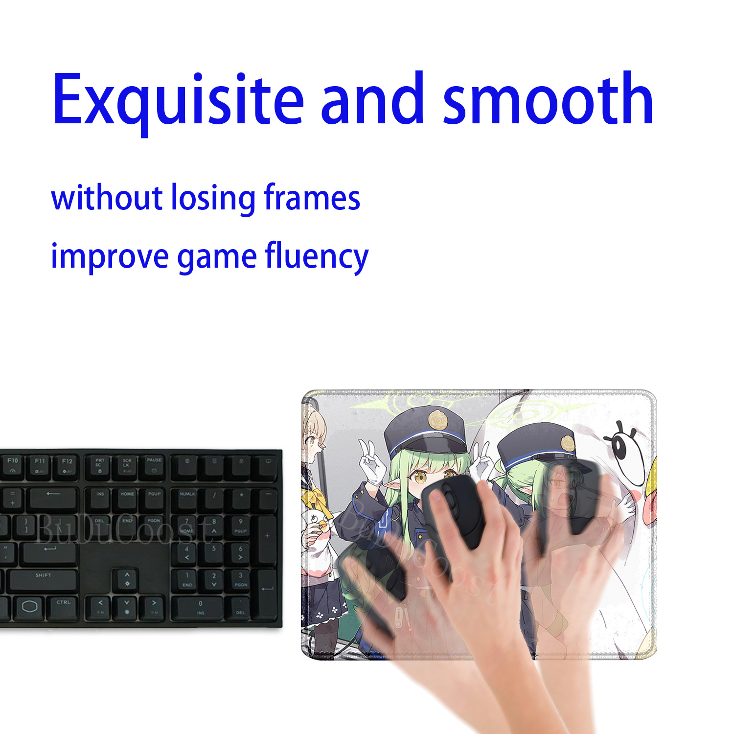 Tachibana nozomi Tachibana hik - Gaming Keyboard Blue recension och pris