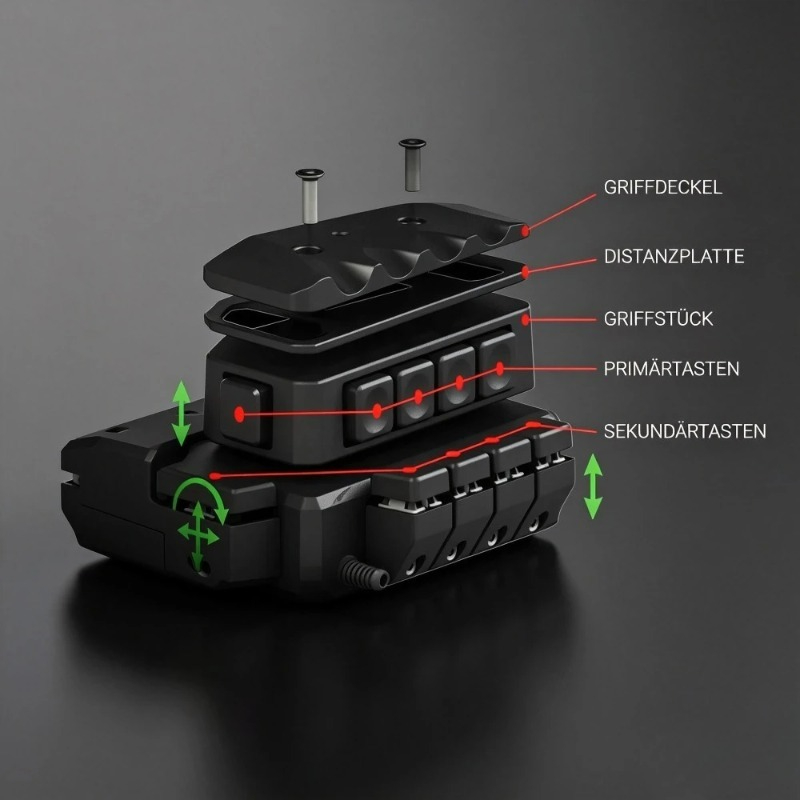 One Handed Joystick Game Keybo - Gaming Keyboard 1 Hand recension och pris