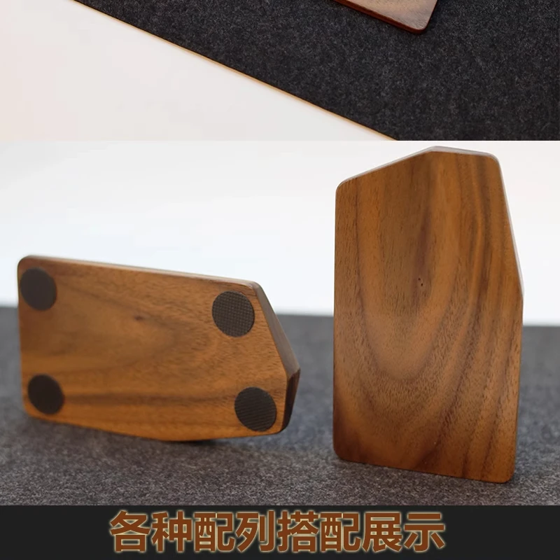 Split Walnut Palm Rest for 65% - Wrist Rest Wood recension och pris