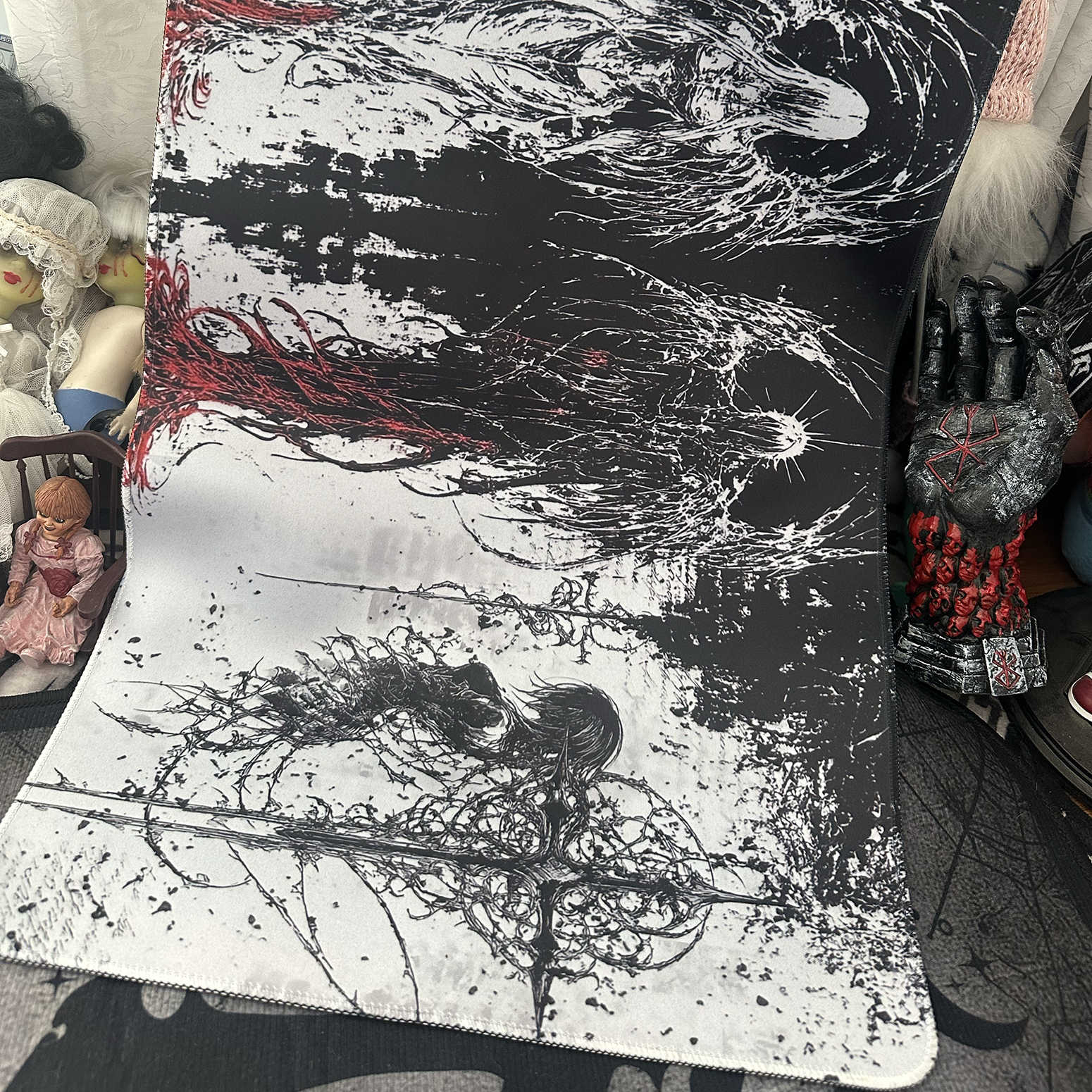 Dark Angel Art Design Large Si - Gaming Keyboard And Mouse recension och pris