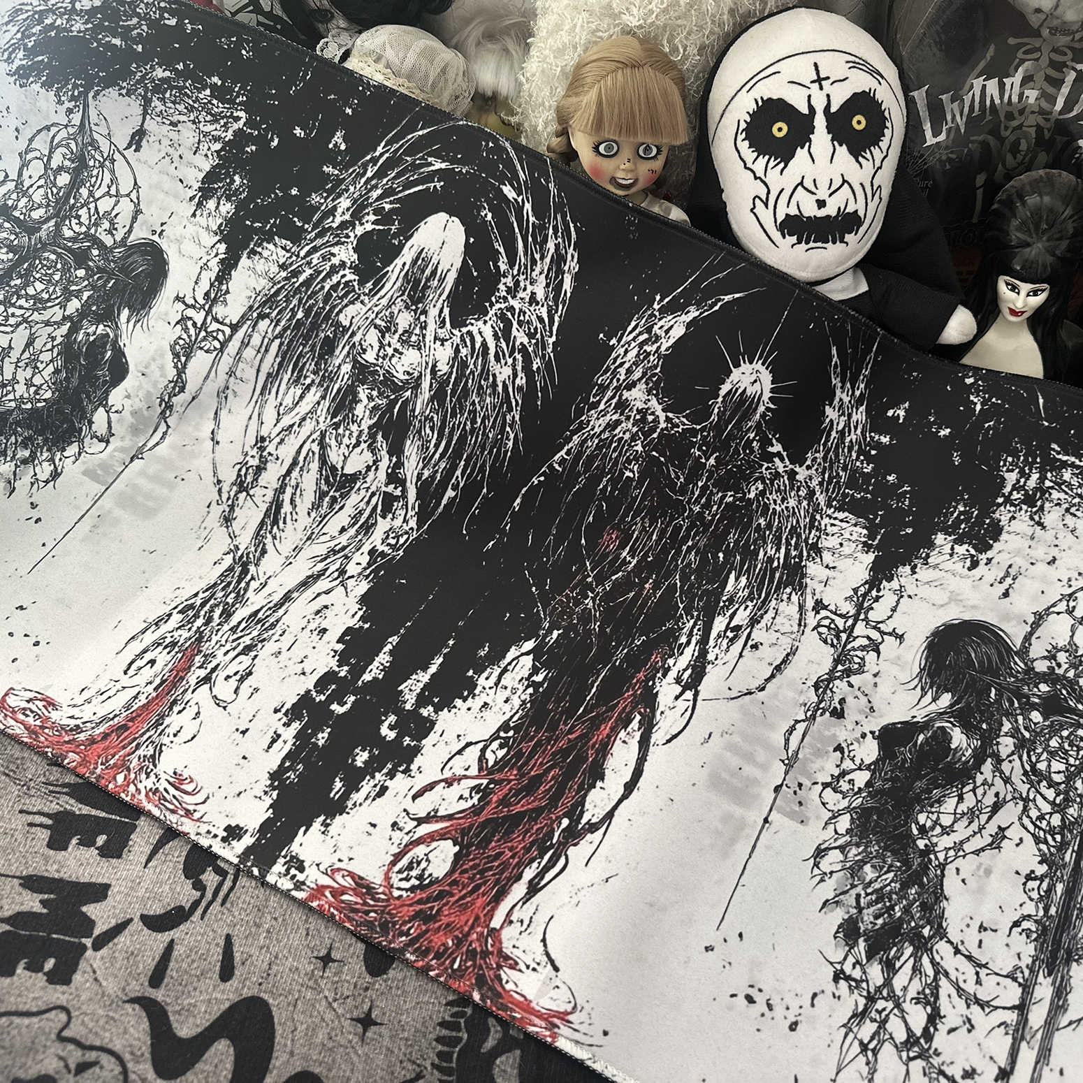 Dark Angel Art Design Large Si - Gaming Keyboard And Mouse recension och pris