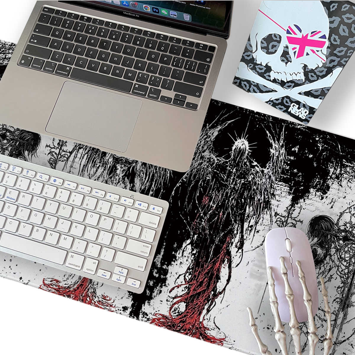 Dark Angel Art Design Large Si - Gaming Keyboard And Mouse recension och pris