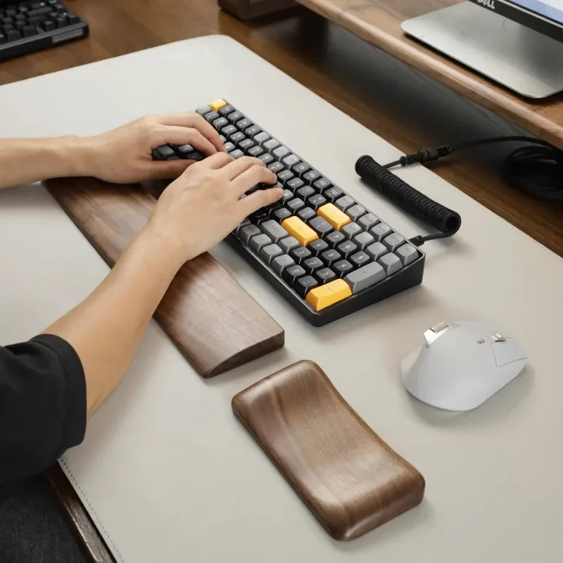 Walnut Wood Palm Rest Mechanic - Wrist Rest Wood recension och pris