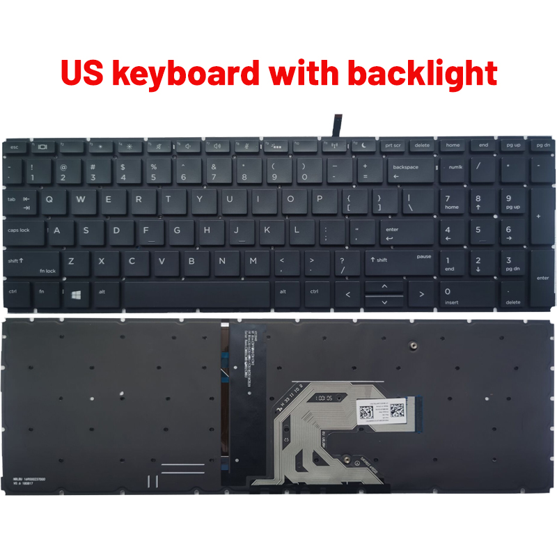 NEW Russian/US/UK/Spanish/Lati - Gaming Keyboard Hp recension och pris