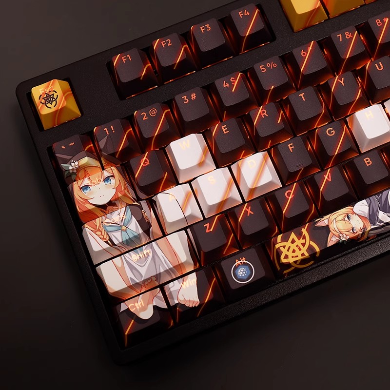 108 Keys/set Blue Archive Loch - Gaming Keyboard Blue recension och pris