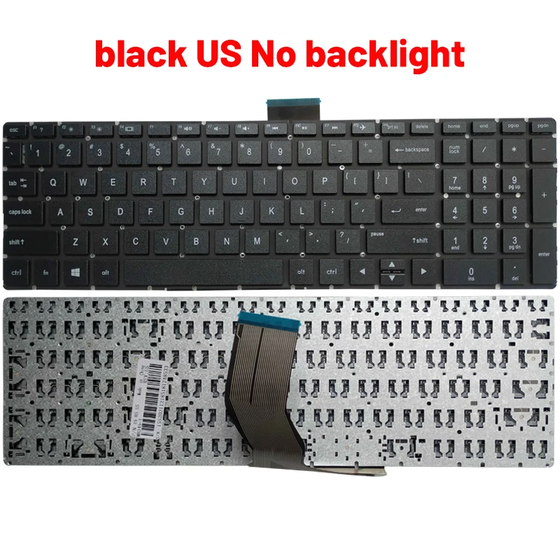 Russian/US/UK/Spanish/Latin la - Gaming Keyboard Hp recension och pris