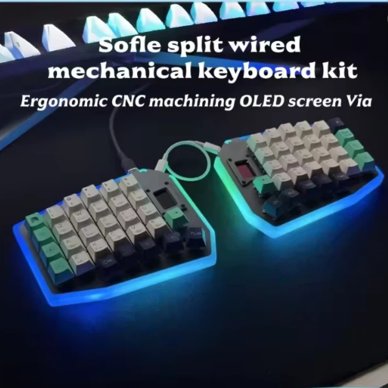 Split Custom Mechanical Keyboa - Gaming Keyboard Not Typing recension och pris