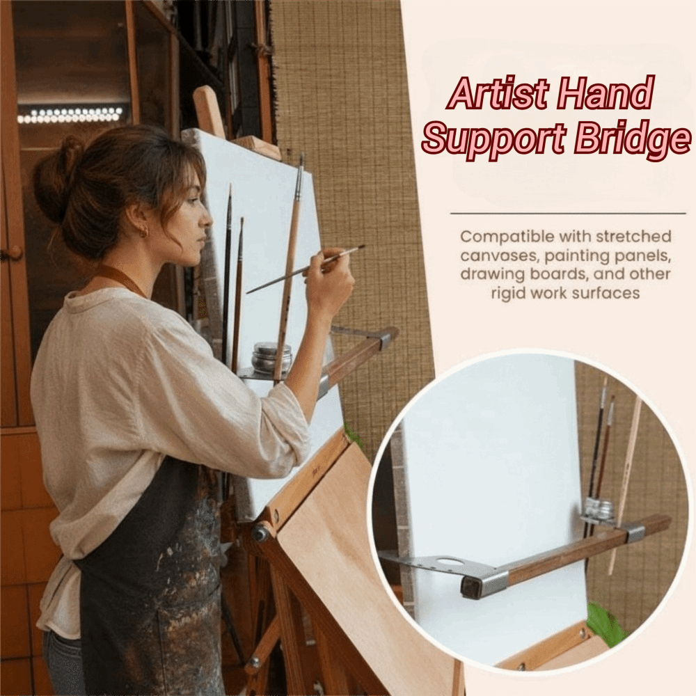 Wood Artist Hand Support Bridg - Wrist Rest Wood recension och pris
