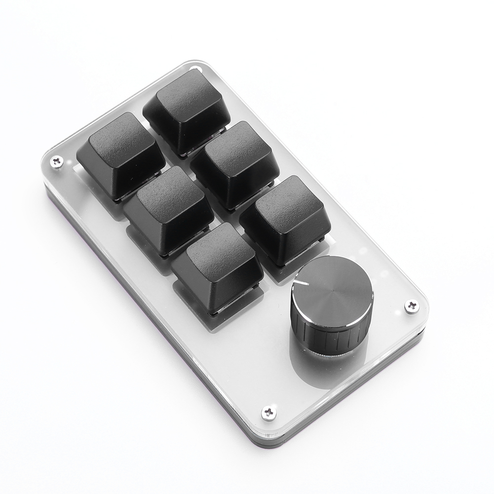 6 Key 1 Knob One Handed Mechan - Gaming Keyboard 1 Hand recension och pris