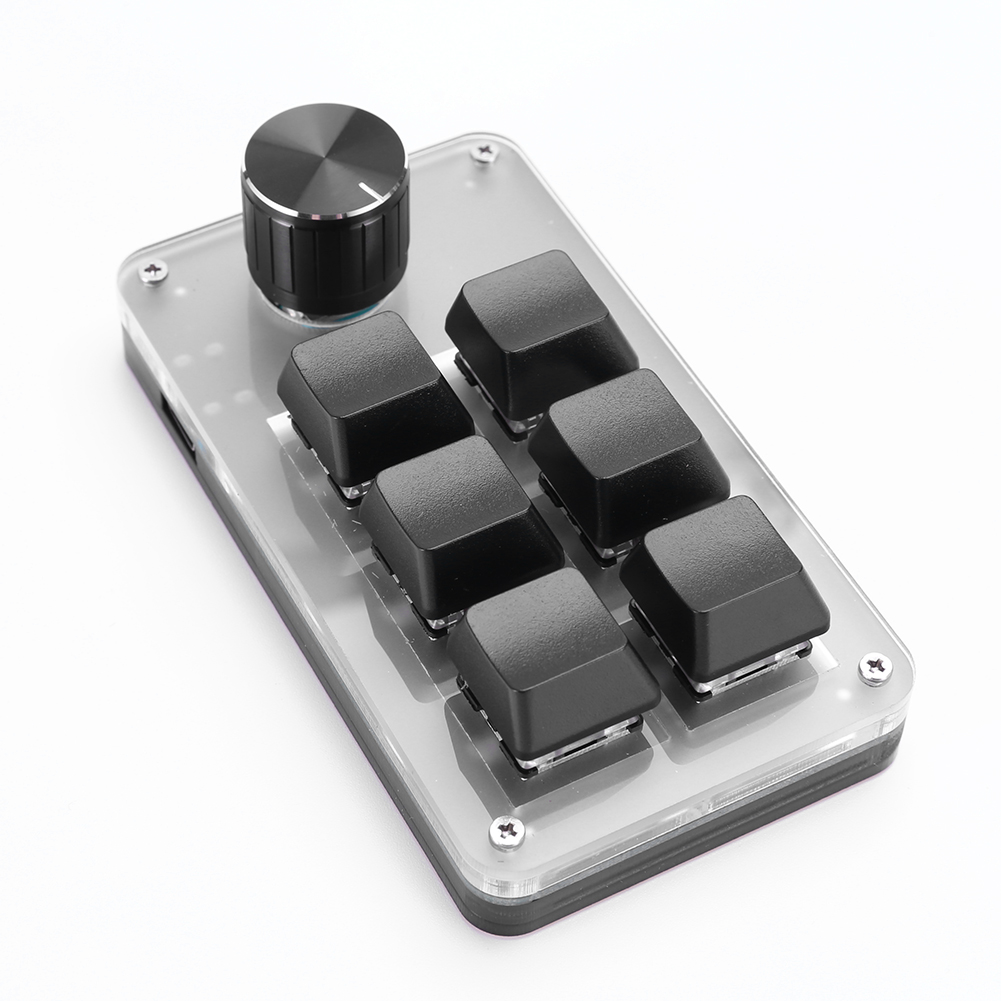 6 Key 1 Knob One Handed Mechan - Gaming Keyboard 1 Hand recension och pris