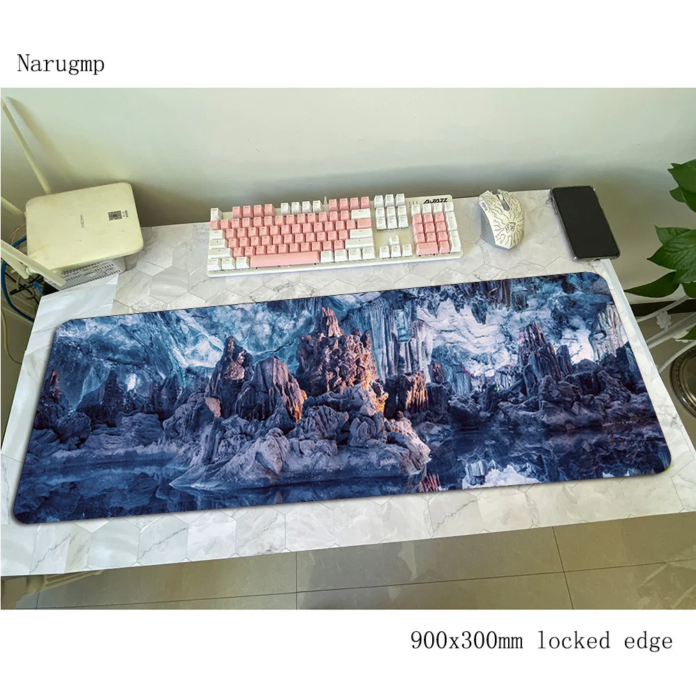 Caves mouse pad 90x30cm mousep - Gaming Keyboard Best recension och pris