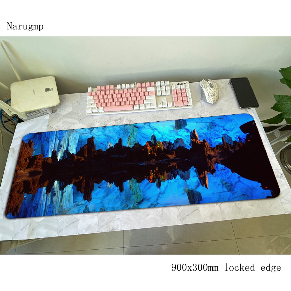 Caves mouse pad 90x30cm mousep - Gaming Keyboard Best recension och pris