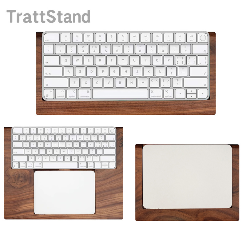 2 in 1 Walnut Solid Wooden Tra - Wrist Rest Wood recension och pris
