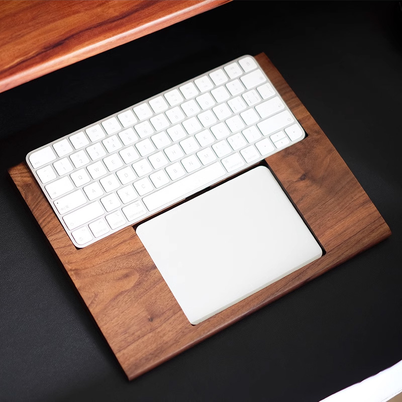 2 in 1 Walnut Solid Wooden Tra - Wrist Rest Wood recension och pris
