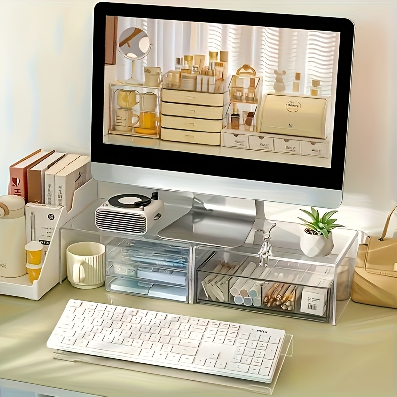 Acrylic keyboard stand, transp - Gaming Keyboard Ergonomic recension och pris
