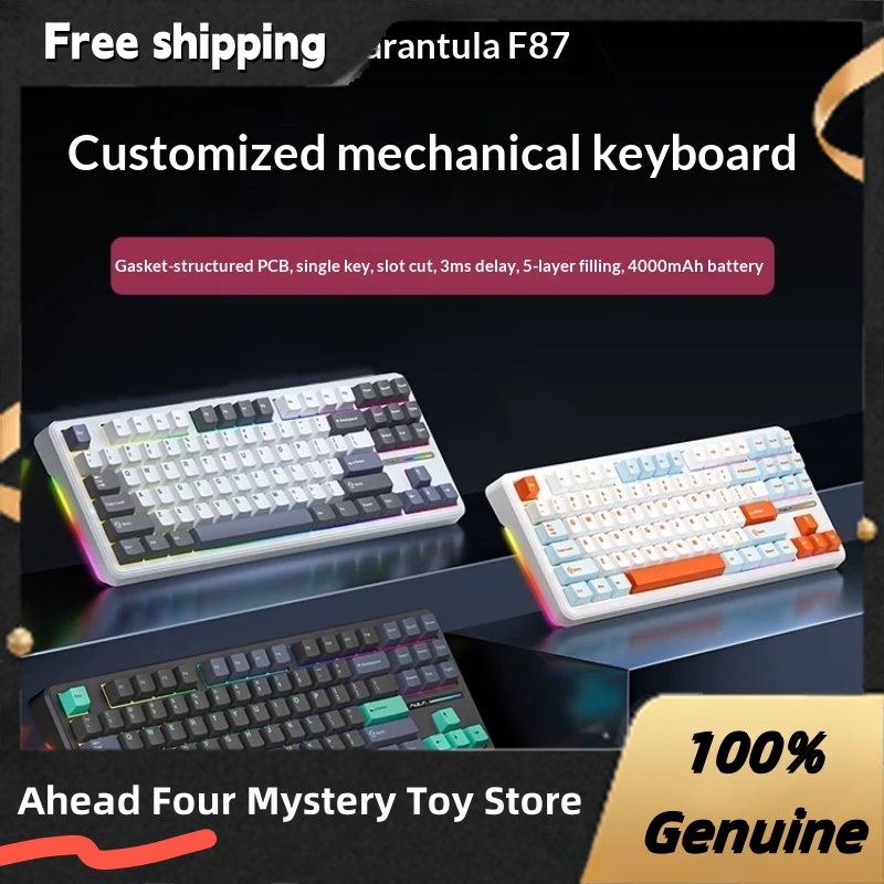 Aula F87 Pro Tri Mode Wireless - Gaming Keyboard Not Typing recension och pris