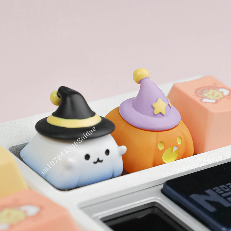 Anime Transparent Cute Keycaps - Gaming Keyboard Best recension och pris