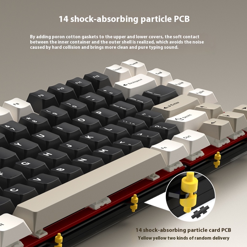 Wireless Bluetooth RAINY75 Cus - Gaming Keyboard Bluetooth recension och pris