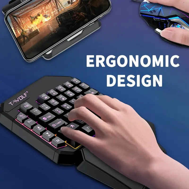 FocusOnPC TF900 2-in-1 Mobile  - Gaming Keyboard Bundle recension och pris