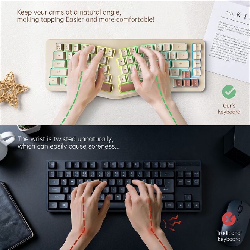 A86 Gaming Keyboard Split Ergo - Gaming Keyboard Not Typing recension och pris