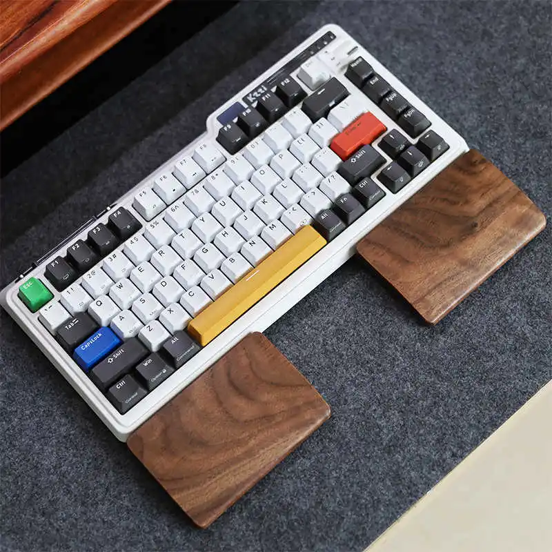 Wood Split Keyboard Wrist Rest - Wrist Rest Wood recension och pris