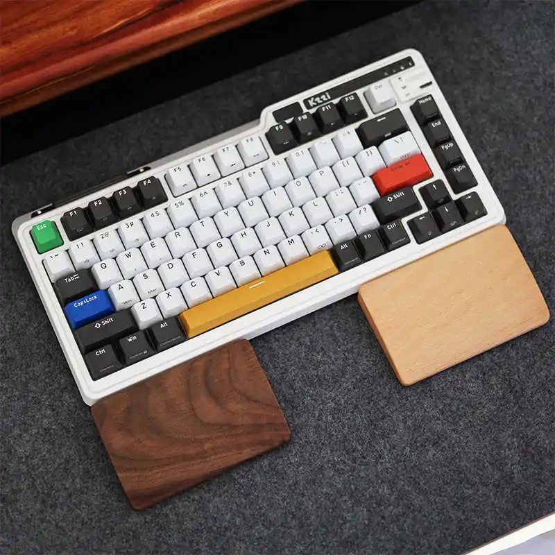 Wood Split Keyboard Wrist Rest - Wrist Rest Wood recension och pris