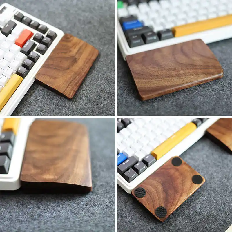 Wood Split Keyboard Wrist Rest - Wrist Rest Wood recension och pris