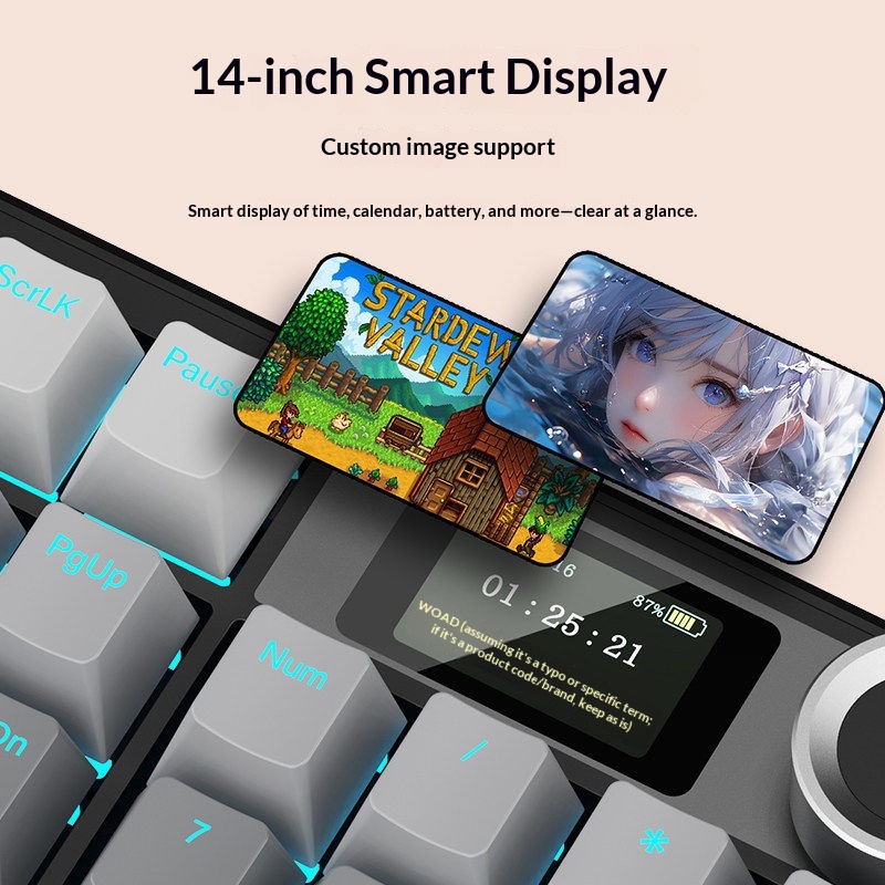 AULA F108PRO Tri Mode Mechanic - Gaming Keyboard Not Typing recension och pris