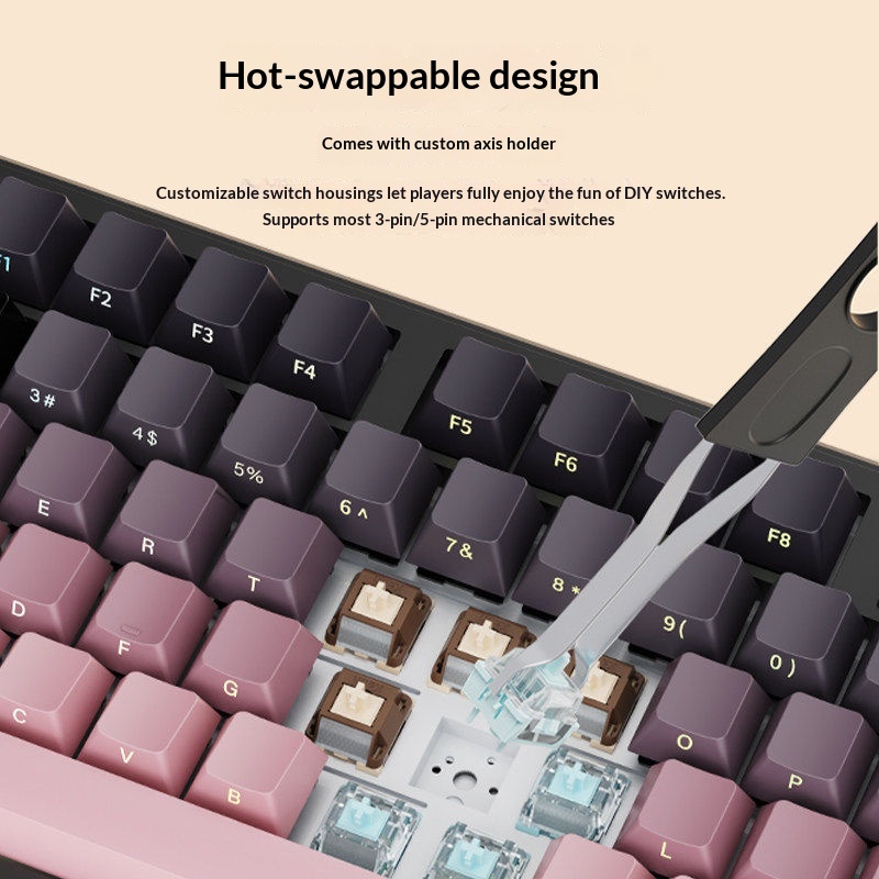 AULA F108PRO Tri Mode Mechanic - Gaming Keyboard Not Typing recension och pris